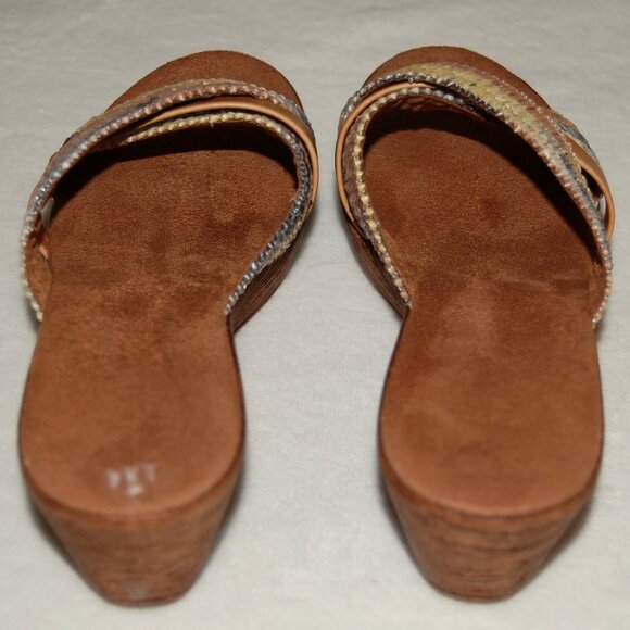 Italian Shoemakers, Wildflower Platform Wedge Slide Sandals Women EU 40 (US 9) - Picture 6 of 13